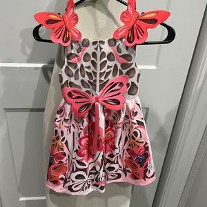 4T butterfly dress